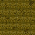 thumbnail image 1 of Ahgly Company Indoor Square Patterned Bakers Brown Area Rugs, 8' Square, 1 of 6