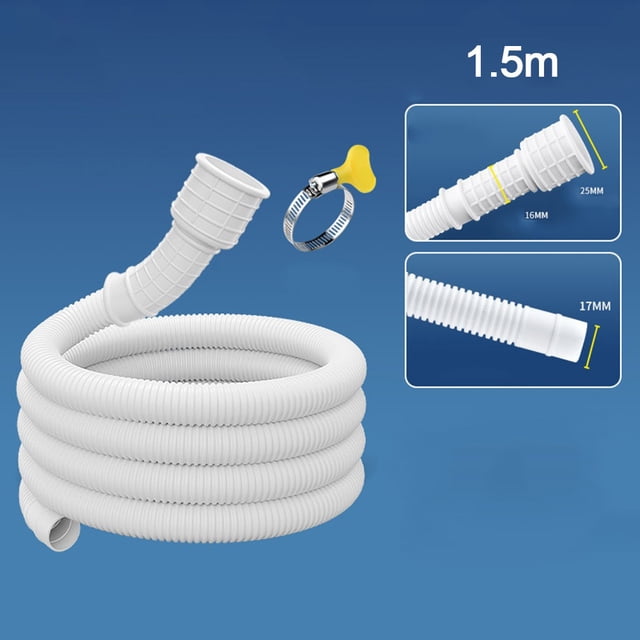 Washing Machine Water Pipe Hose Faucet Pipe Air Conditioning Drain Pipe Faucet Extension Connector Hose For Bathroom Kitchen