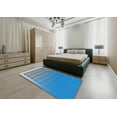 thumbnail image 4 of Ahgly Company Indoor Square Patterned Blue PAT1656X Area Rugs, 8' Square, 4 of 6