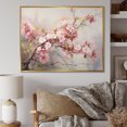 thumbnail image 1 of Designart Apple Blossom Oversized framed wall art decor, Apple Blossom framed wall Art, Apple Blossom expressionist Spring , White Traditional Gold framed wall art, 20x12 inches Gold Frame, 1 of 5