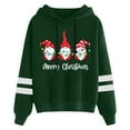 thumbnail image 2 of Christmas Hoodies for Women 2025 Long Sleeve Xmas Graphic Hooded Sweatshirt Pullover Tops, 2 of 3