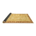 thumbnail image 2 of Ahgly Company Indoor Rectangle Abstract Brown Modern Area Rugs, 4' x 6', 2 of 4