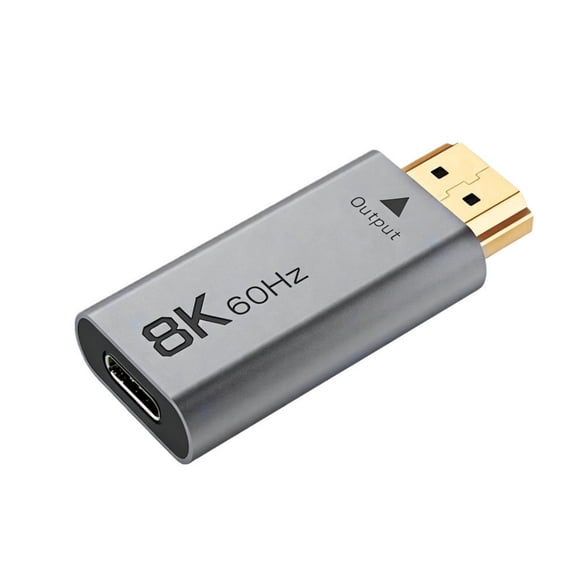 USB C to HDTV Adapter for Monitors 8K@60Hz HDTV to USB C Laptop Docking for PC Laptop Accessories
