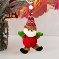 thumbnail image 2 of YIKA Christmas Doll Water Table Stuffed Santa Claus Doll Holiday Decor Santa Christmas Santa Figurine Christmas Santa Claus Doll Christmas Christmas Decoration Red, 2 of 6