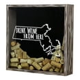 thumbnail image 5 of Torched Massachusetts Beer Cap Shadow Box Hanging Decor 13"x13"x3" Black, 5 of 8