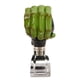 thumbnail image 5 of Perilla De Suicidio Del Volante, Rueda De Dirección única De Resina, Forma De Mano Verde Universal Decorativa Para Automóviles ANGGREK Otros, 5 of 8