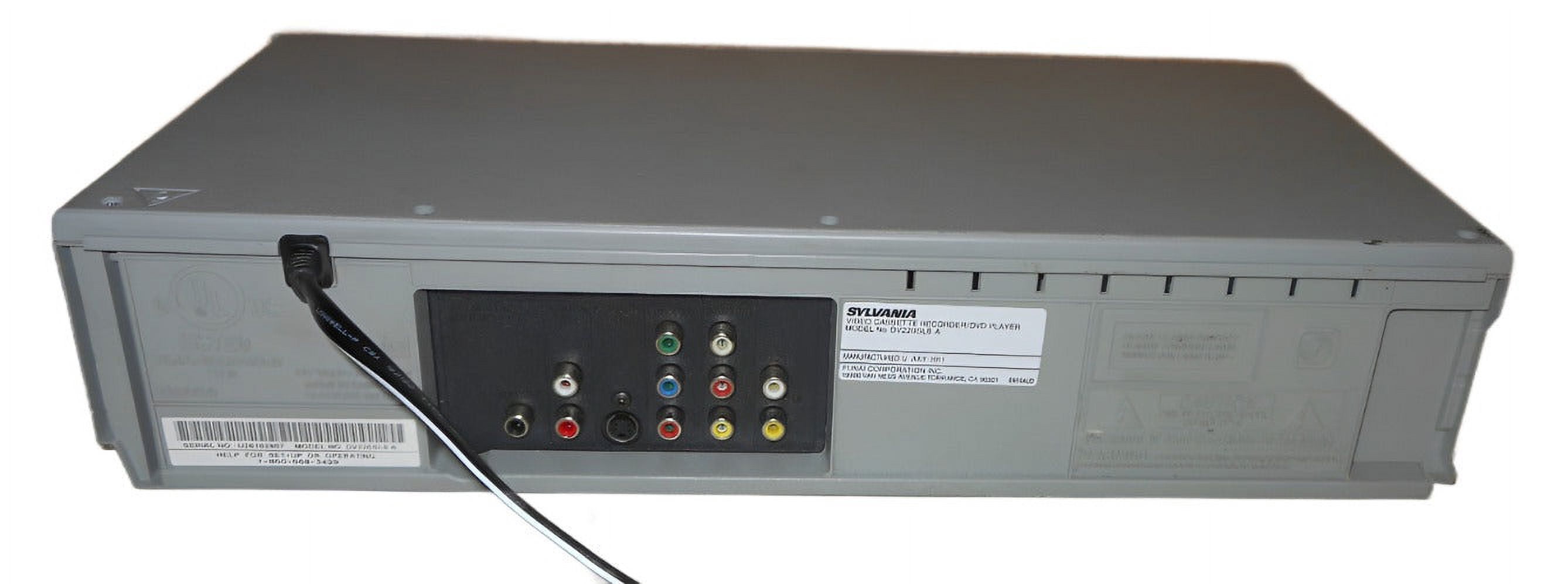 Sylvania DV220SL8 DVD/VCR Combo
