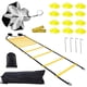 thumbnail image 1 of Juego de escalera de agilidad y entrenamiento de velocidad, adecuado para entrenamiento de pies de agilidad de velocidad para todas las edades, adecuado para fútbol, rugby, baloncesto, hockey sobre hi Namotu CZYD-XM6, 1 of 7