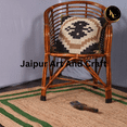 thumbnail image 7 of Jaipur Art And Craft Jute Beige with Green Border Carpet Rectangle Rectangle Area Rug (6x9 Sq ft), 7 of 7