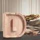 thumbnail image 4 of Piggy-Bank for Kids Boys Girls Large Piggy Banks 26 English Alphabet Letter,Personalized Wooden,Transparent Money Saving Box (1 Pc), 4 of 9
