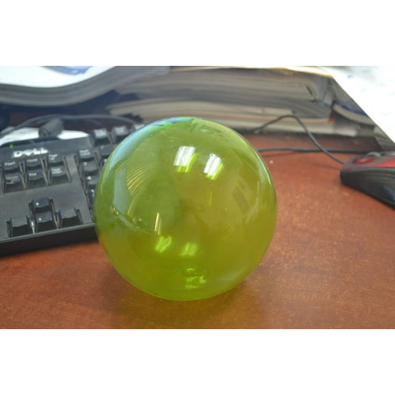 Reproduction Lime Green Float Ball 5".