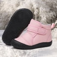 thumbnail image 4 of Botas de nieve para niños con forro de piel sintética, botines de invierno al aire libre para niños y niñas Wdftyju Tenis De Mujer Tenis De Hombre, 4 of 7