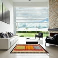 thumbnail image 7 of Ahgly Company Machine Washable Indoor Round Contemporary Metallic Gold Area Rugs, 10' Round, 7 of 7