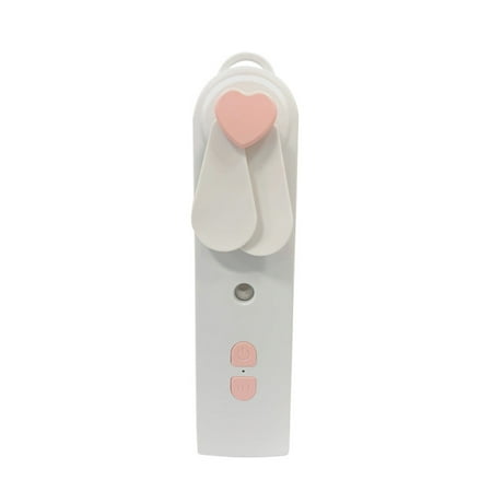 

ADVEN Rechargeable Spray Fan 30ML Mini Air Cooling Humidifier Auto-off Low-noise Refillable Handheld Mist Fan for Outdoor Travel