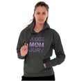 thumbnail image 3 of Mom Judge and Jury Hilarious Mother Hoodie Sweatshirt Women Brisco Brands M, 3 of 6