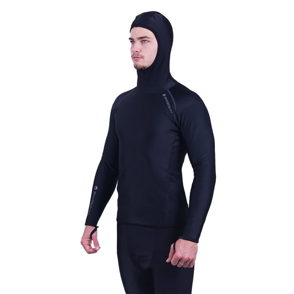 Sharkskin Chillproof Men's Hooded Long Sleeve Top