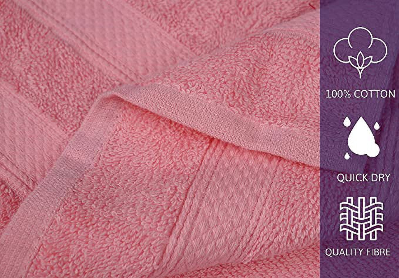 Zuperia 10-Pack Hand Towels, 16" x 28" Soft Cotton, Absorbent, Multicolor for Bathroom, Gym & Spa Use