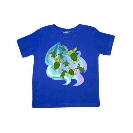

Inktastic Sea Turtles Swimming Gift Toddler Boy or Toddler Girl T-Shirt