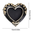thumbnail image 2 of Vintage Baroque Shadow Box Frame, Gothic Black Gold Embossed Deep Display Frame for Dried Flowers, Specimens, Crafts, Wall Art and Halloween Decor, Decorative Hollow Picture Frame, Black3, 2 of 5