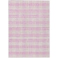 thumbnail image 2 of Addison Rugs Chantille Indoor/Outdoor Transitional Plaid Pink Washable Rectangle Rug, 3' x 5', 2 of 6