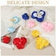 thumbnail image 3 of Uxcell 7 Pcs(6pcs Pins + 1 Brooch) Boutonnieres de rosa azul profundo para bodas, ceremonias, aniversarios, bailes de graduación y cenas formales, 3 of 7