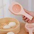 thumbnail image 5 of Specollect Clearance 2Pcs Steamed Bread Mold DIY Steamed Bun Molds Household Multifunctional Chinese Style Cooking Tool Wooden Dumpling Pastry Mold, 5 of 6