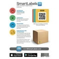 QR Smart Labels Scannable Labels for Storage and Organization (Color