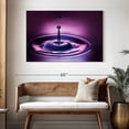 thumbnail image 3 of Elephant Stock Dark Metallic Red Wall Art - Horizontal Canvas Wall Art - Living Room Wall Decor - Nature Canvas - Purple And Blue Decor By Heidi Westum - 48" x 32", 3 of 8