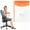 Orange, variant on 11-hole Binder Pockets Paper Folder Binder Envelopes Binder Pocket Document Folder Portable Folder Binder Folders Plastic Envelopes with Pockets