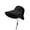 Black, variant on UPF 50+ Wide Brim Sun Hat Packable Visor Breathable Lightweight for Outdoor Beach Gardening Hiking Travel