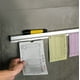 thumbnail image 5 of Carpeta de facturas de aleación de aluminio, soporte para billetes de pared, soporte para colgar recibos, 50 cm, 5 of 8