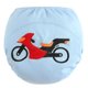 thumbnail image 2 of Pañal reutilizable de dibujos animados lindo para bebés Pantalones de entrenamiento para niños Novedad de pañales 80 (11KG) Hugo Pantalones de pañales de pañal, 2 of 5
