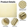 thumbnail image 3 of 10 piezas de manteles individuales de espejo brillante, 11.8" x 17.7" Oro Champán Retro Cuadrado Brillante para Decoración de Mesa de Cena Fiesta de Cumpleaños y Despedida de Soltera, 3 of 6