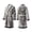 A-Gray695, variant on XIAOCHA Men's Yggdrasil Tree Print Robe Shawl Collar Tie Waist Long Sleeve Bathrobe Nightgown