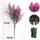 thumbnail image 2 of 8 paquetes de flores artificiales de lavanda para decoración al aire última intervensión, resistente a los rayos UV, plástico sintético, plantas de jardín, porche y ventana PenghuiLiu 9024719115412, 2 of 5