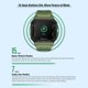 thumbnail image 5 of Injueey Reloj inteligente Zeblaze con seguimiento del cardíaco y el sueño, reloj inteligente con Control táctil, rastreadora Electrónica Verde, 5 of 6