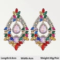 thumbnail image 1 of Pendientes colgantes geométricos de cristal con cuentas de playa de verano para mujer estilo bohemio, 31, 1 of 5