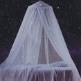 thumbnail image 1 of Dosel de cama con estrellas fluorescentes que brillan en la oscuridad para niños, niñas o adultos, dosel de cama de noche estrellada apto para camas para niños, camas para niñas, Twin, 1 of 5