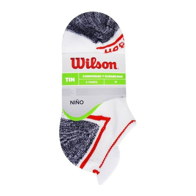 Tin Wilson para Niño, Multicolor 3 Pares Talla M de 18 a 21.5 cm