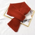 thumbnail image 2 of FADAACAI Neck Warmer Ladies Winter Scarf Classic Solid Color Warm Soft Thick Knit Wool Scarf Neck Scarf Neck Cover for Women Clearance！, 2 of 3
