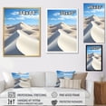 thumbnail image 4 of Designart "Dunes Swaying in the Coastal Wind I" Landscape & Nature Floater Framed Canvas Print, 4 of 7