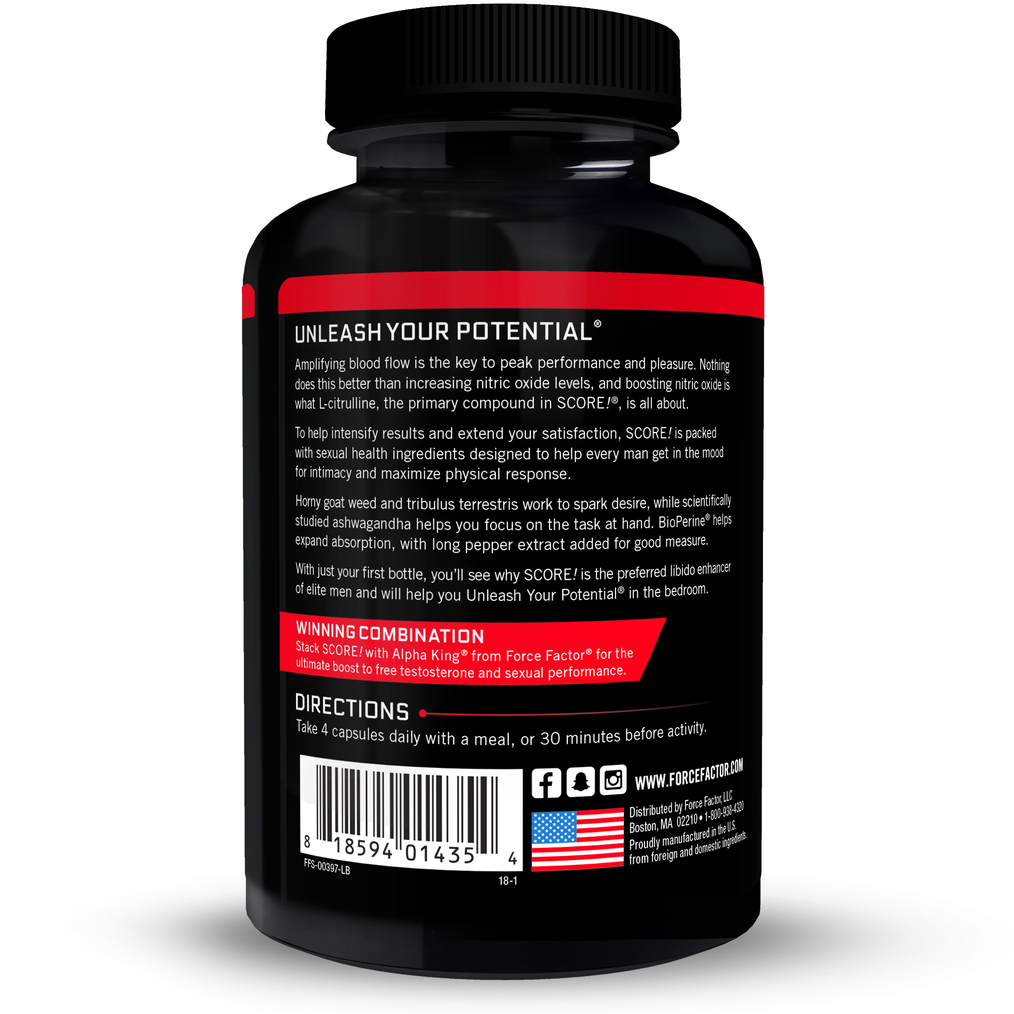 l carnitine and libido SCORE! Nitric Oxide Enhancer for Men with Horny Goat Weed L-Citrulline to Ignite Libido, Maximize Response, Increase Endurance, and Boost Male Vitality, Force Factor, 120 Capsules Has anyone had experience chloasma Quantity:CAMELLIA+ZK