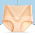 thumbnail image 4 of Sonducket Ropa interior de algodón, lencería moldeadora de cuerpo, calzoncillos sin rastro, bragas sexis sin costuras, calzoncillos femeninos Ropa interior Albaricoque XXL, 4 of 6