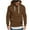 Blue, variant on BADHUB Mens Solid Color Hoodies Pullover Long Sleeve Casual Fashion Sweatshirts Drawstring Gym Basic Hooded Shirt with Kangaroo Pocket Cyber & Monday Deals S-3XL