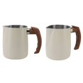 thumbnail image 1 of 304 Stainless Steel Milk Frothing Cup with Comfortable Handle, Dripless Spout, Inner Scale, Multifunctional for Coffee, Tea, and More, 1 of 7