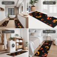 thumbnail image 5 of Black Halloween Pumpkin Faces Kitchen Rugs Sets Of 3,Kitchen Runner Rugs Non Skid Washable,Decorative Kitchen Floor Mats for Kitchen,Sink,Laundry,17"x30"+ 17"x47" + 17"x59", 5 of 6
