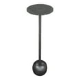 thumbnail image 1 of ZUO Sunny Table d'Appoint en Aluminium Style Modern Finition Noir Antique, 1 of 1