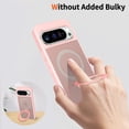 thumbnail image 5 of ELEHOLD Magnetic Case for Google Pixel 10 Pro XL/9 Pro XL, Shockproof Protective Case with Ring Kickstand,Pink, 5 of 6