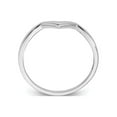 thumbnail image 3 of Gem & Harmony 14K White Gold Wedding Band Ring for Women, 3 of 5