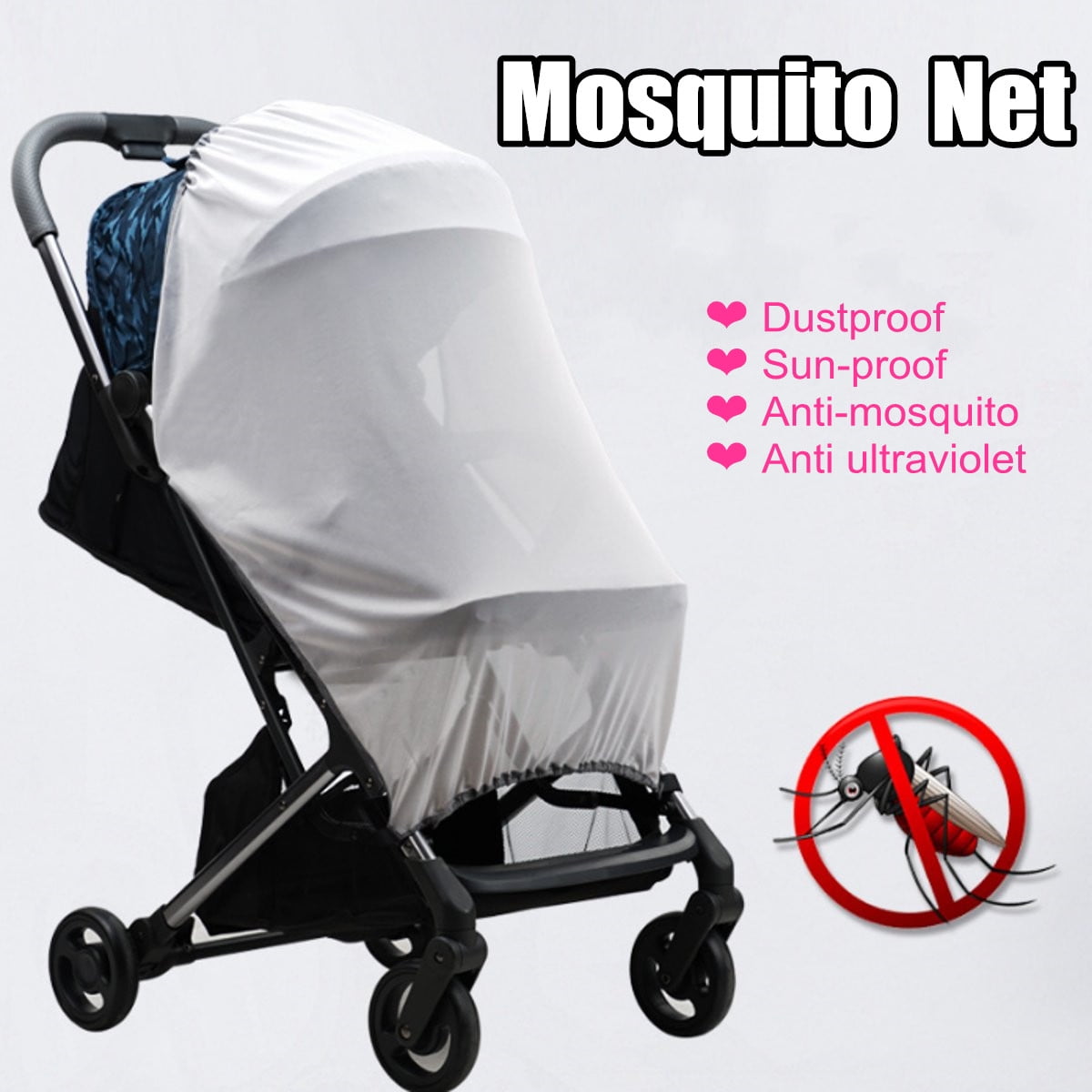 mosquito net for stroller walmart